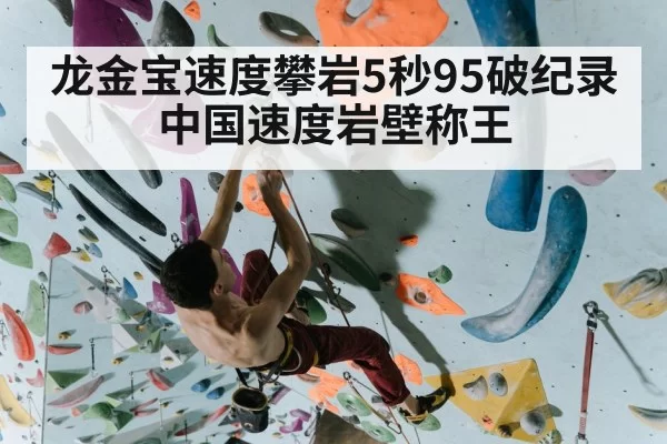 龙金宝速度攀岩5秒95破纪录 中国速度岩壁称王
